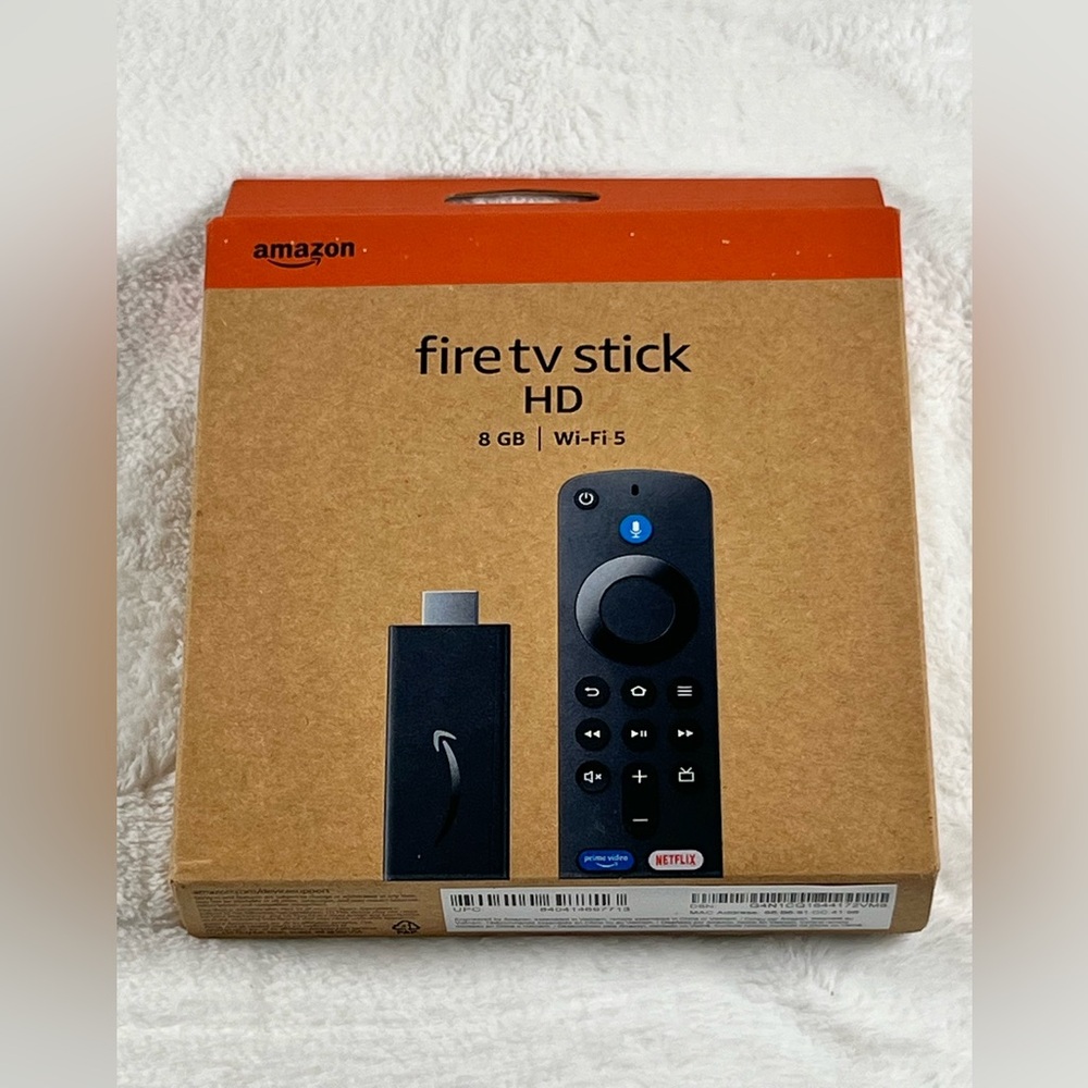 Amazon Fire TV Stick HD Streaming Device, Brand New Sealed 8G Wi-Fi 5